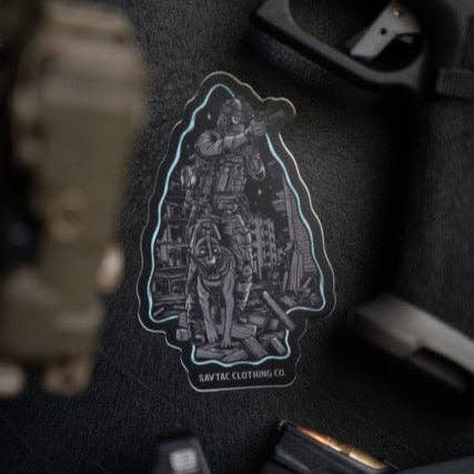 Dogs of War Sticker