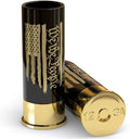 12 Gauge Shot Glasses Set of 4 - We The People American Flag