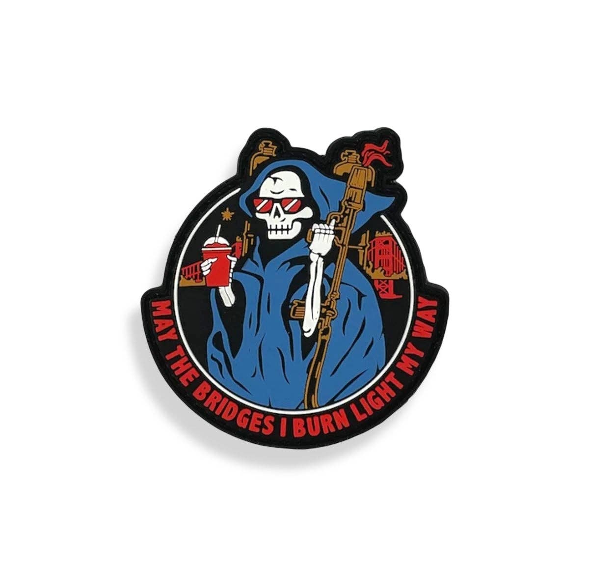 Zippo Man Patch