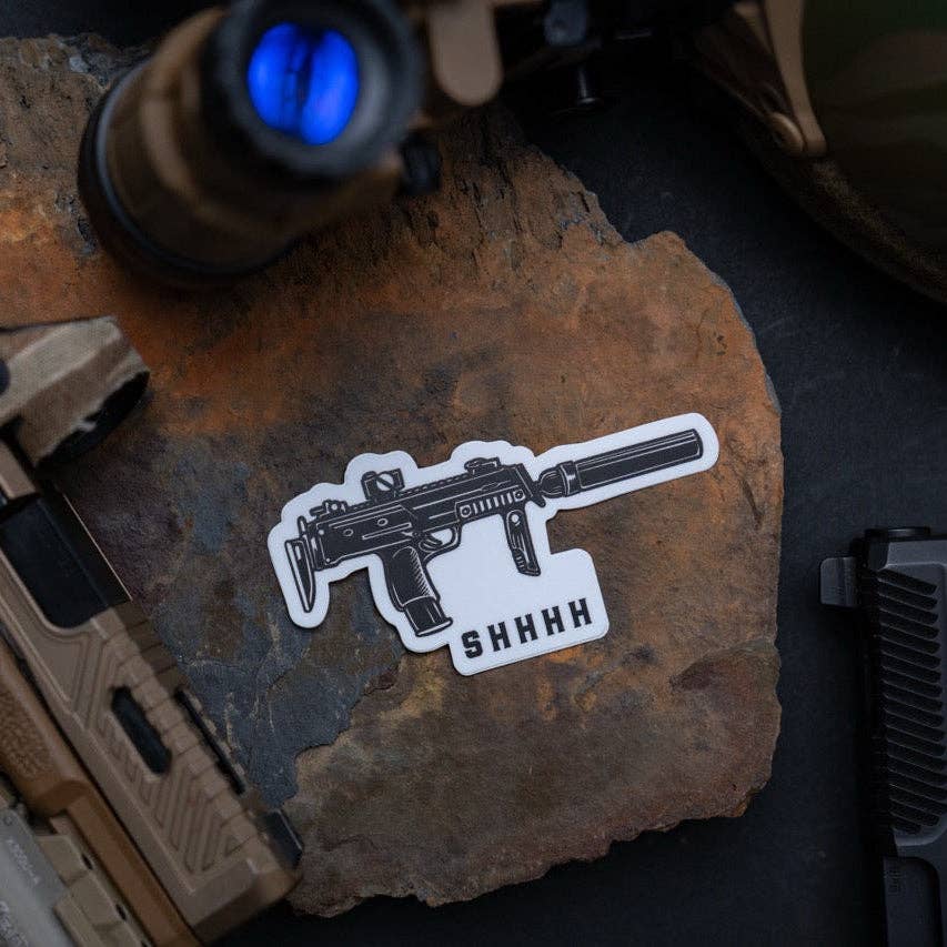 Shhhh Sticker