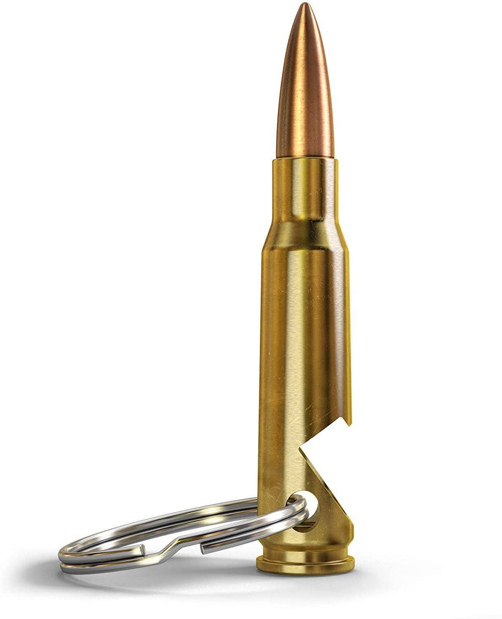 308/7.62 Real Bullet Keychain Bottle Opener - Made in USA
